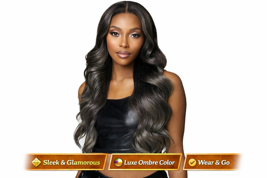 Sensationnel Shear Muse Krush Mystic Glueless HD 5” Deep Lace Part Wig – ESME