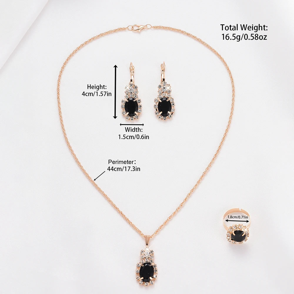 Womens Watches 5Pcs Set Luxury Rhinestone Women Fashion Elegant